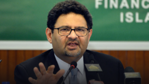 Miftah Ismail has been removed from PML-N party as a Finance Minister