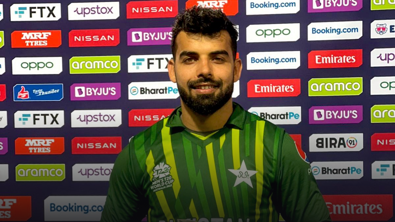 Shadab Khan Awarded with Player of the Match Award in 2nd ODI