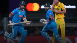 "India's Sensational Win: Toppling Australia in World Cup Clash"