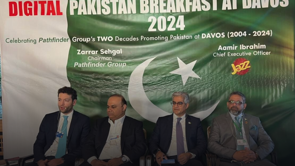 "Jazz and Pathfinder Group Co-Host Exclusive Pakistan Breakfast at Davos 2024"