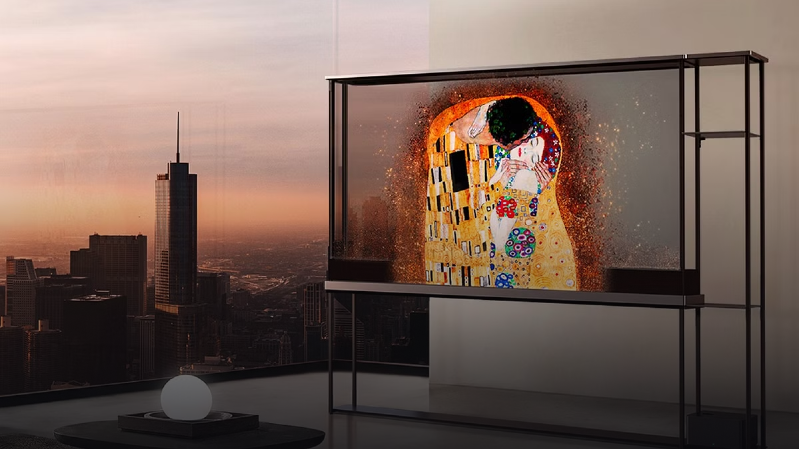 "LG Introduces the Pioneering Wireless TV with Transparent Display"